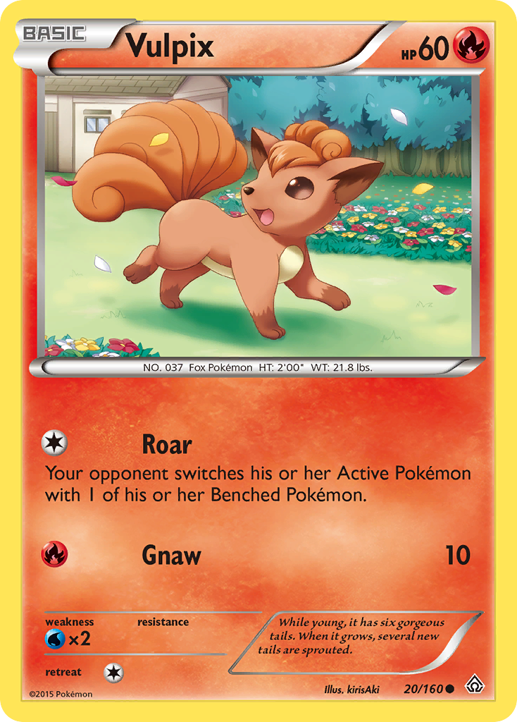 Vulpix (20/160) [XY: Primal Clash] | Golgari Games