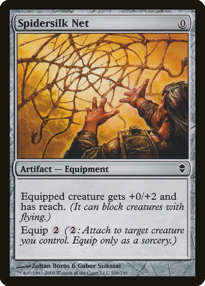 Spidersilk Net [Zendikar] | Local Legends