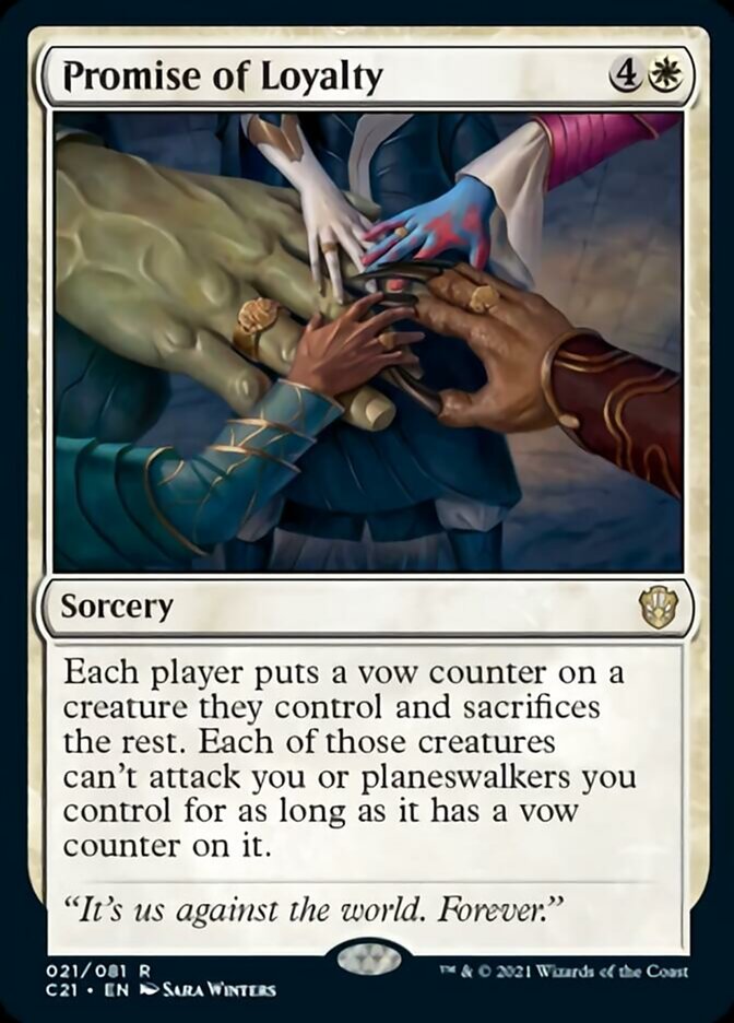 Promise of Loyalty [Commander 2021] | Local Legends