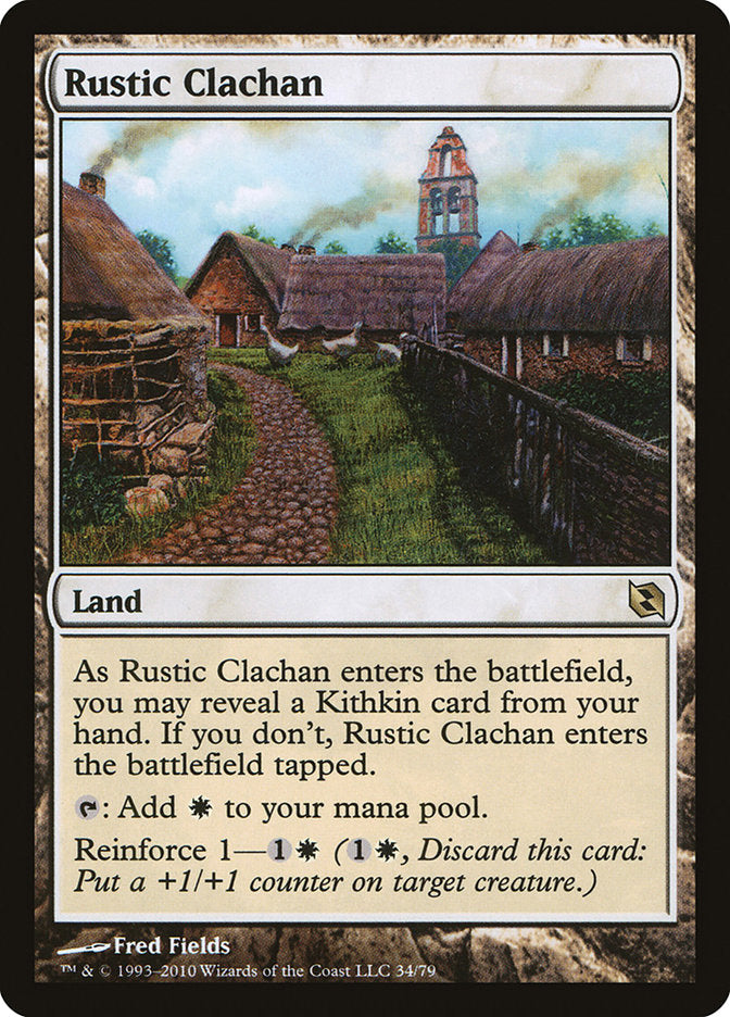 Rustic Clachan [Duel Decks: Elspeth vs. Tezzeret] | Local Legends