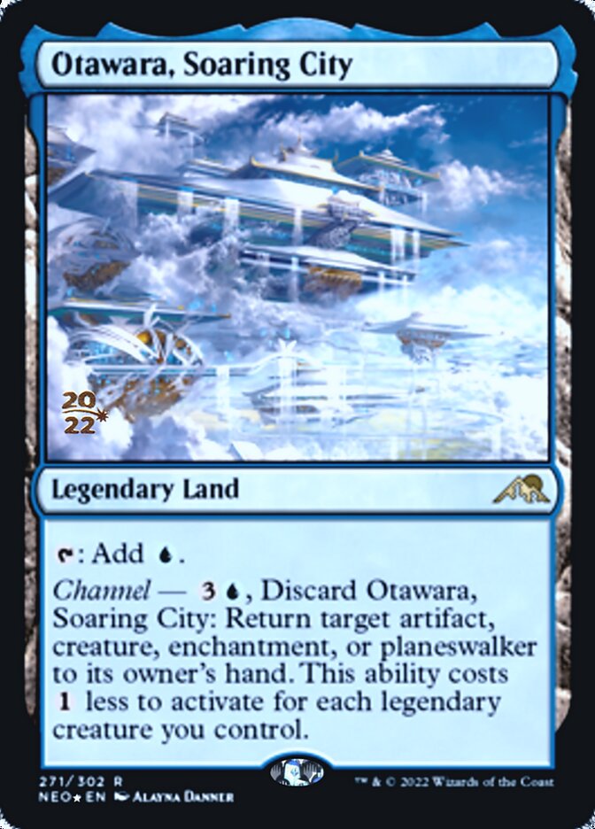 Otawara, Soaring City [Kamigawa: Neon Dynasty Prerelease Promos] | Local Legends