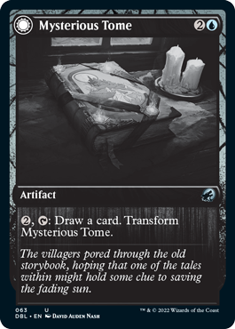 Mysterious Tome // Chilling Chronicle [Innistrad: Double Feature] | Local Legends