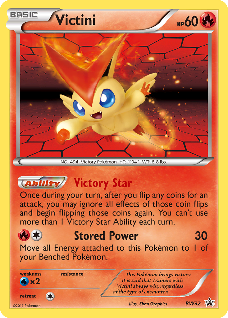 Victini (BW32) [Black & White: Black Star Promos] | Golgari Games