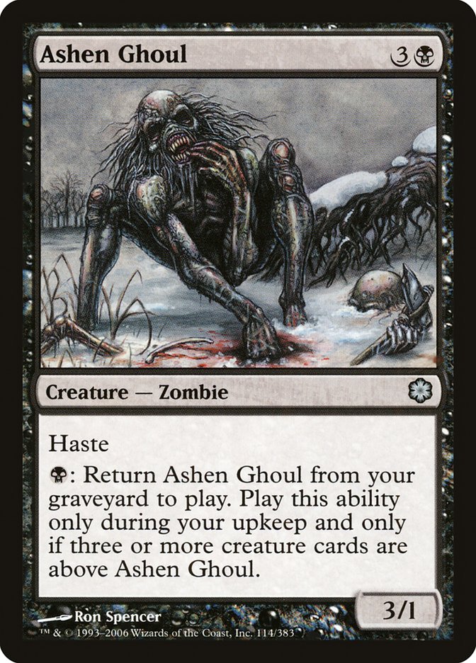 Ashen Ghoul [Coldsnap Theme Decks] | Golgari Games