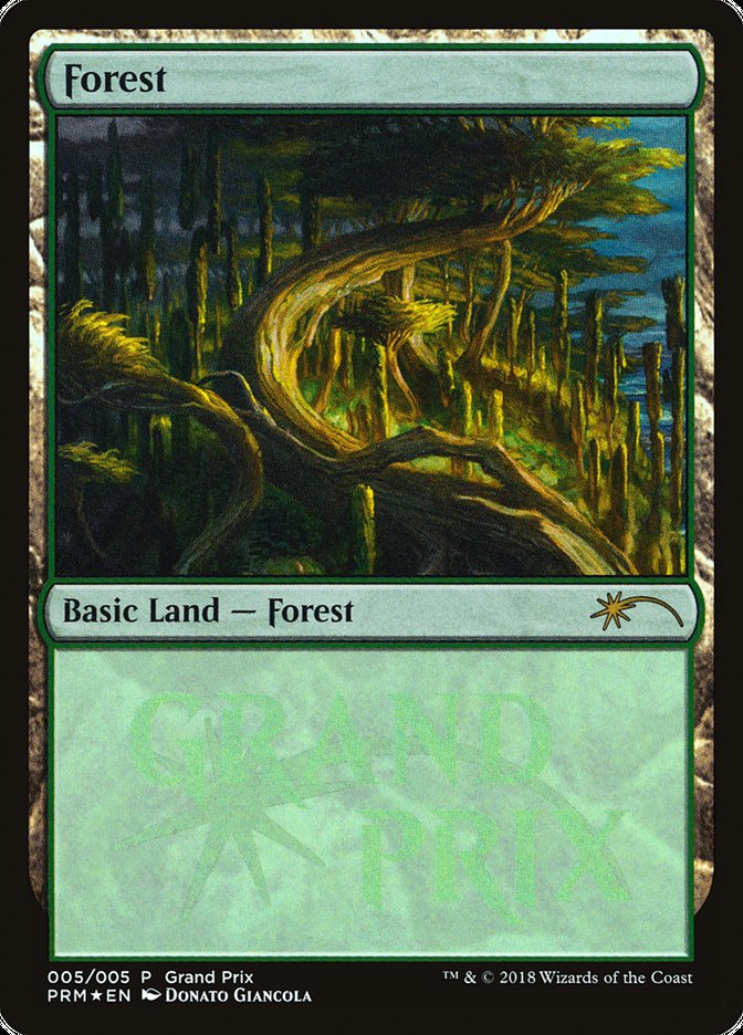 Forest (2018f) [Grand Prix Promos] | Golgari Games