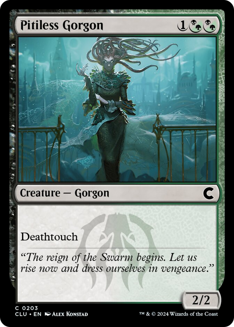 Pitiless Gorgon [Ravnica: Clue Edition] | Local Legends