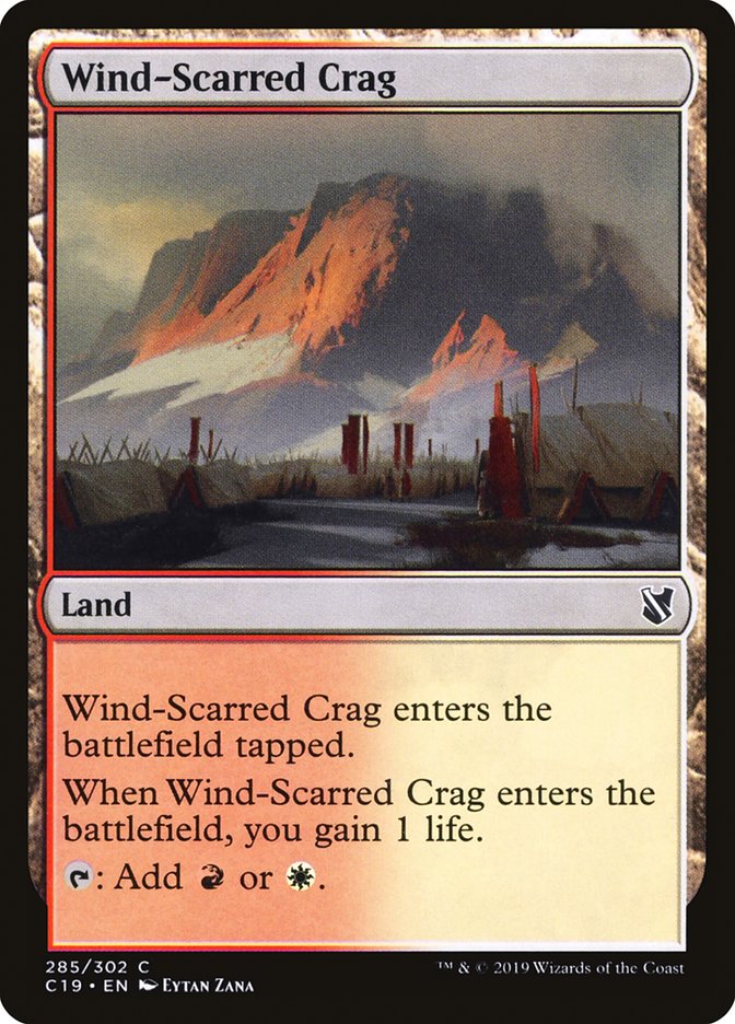 Wind-Scarred Crag [Commander 2019] | Golgari Games