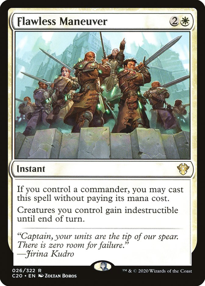 Flawless Maneuver [Commander 2020] | Local Legends