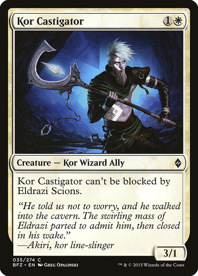 Kor Castigator [Battle for Zendikar] | Local Legends