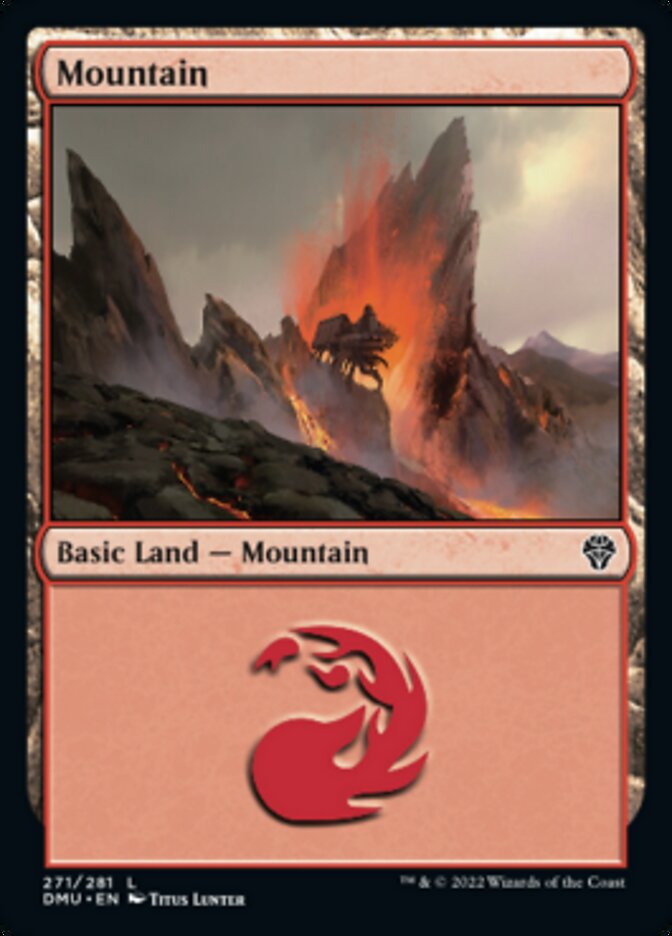 Mountain (271) [Dominaria United] | Local Legends