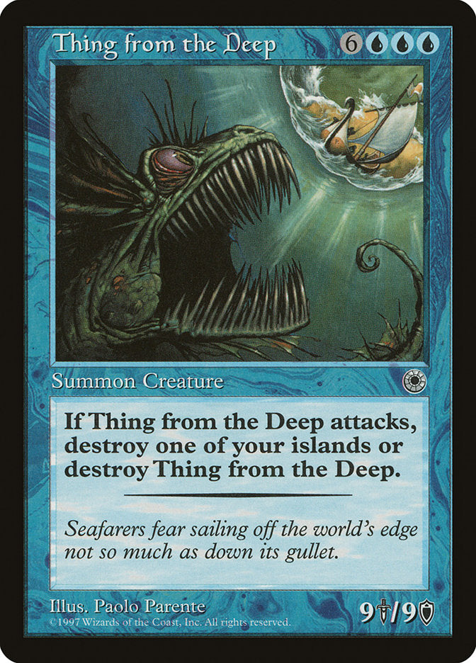 Thing from the Deep [Portal] | Golgari Games