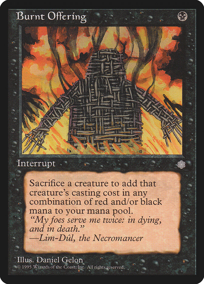 Burnt Offering [Ice Age] | Local Legends