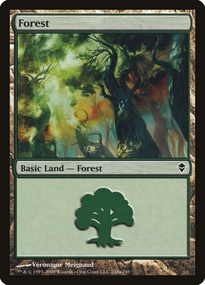 Forest (248a) [Zendikar] | Local Legends