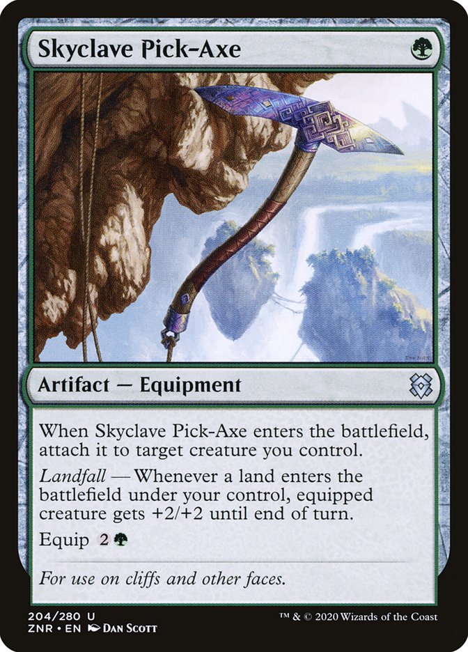 Skyclave Pick-Axe [Zendikar Rising] | Local Legends