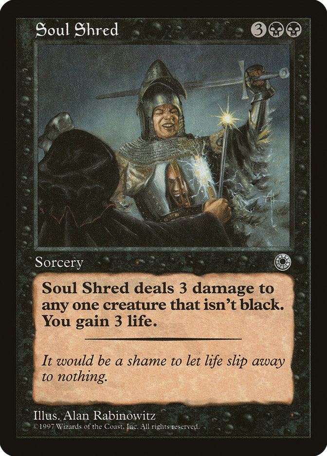 Soul Shred [Portal] | Golgari Games