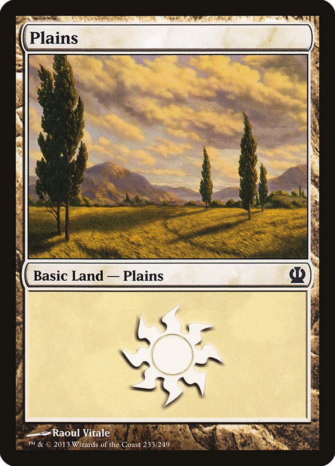 Plains (233) [Theros] | Local Legends
