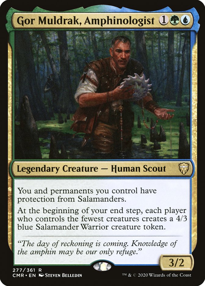 Gor Muldrak, Amphinologist [Commander Legends] | Golgari Games