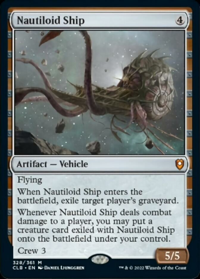 Nautiloid Ship [Commander Legends: Battle for Baldur's Gate] | Golgari Games