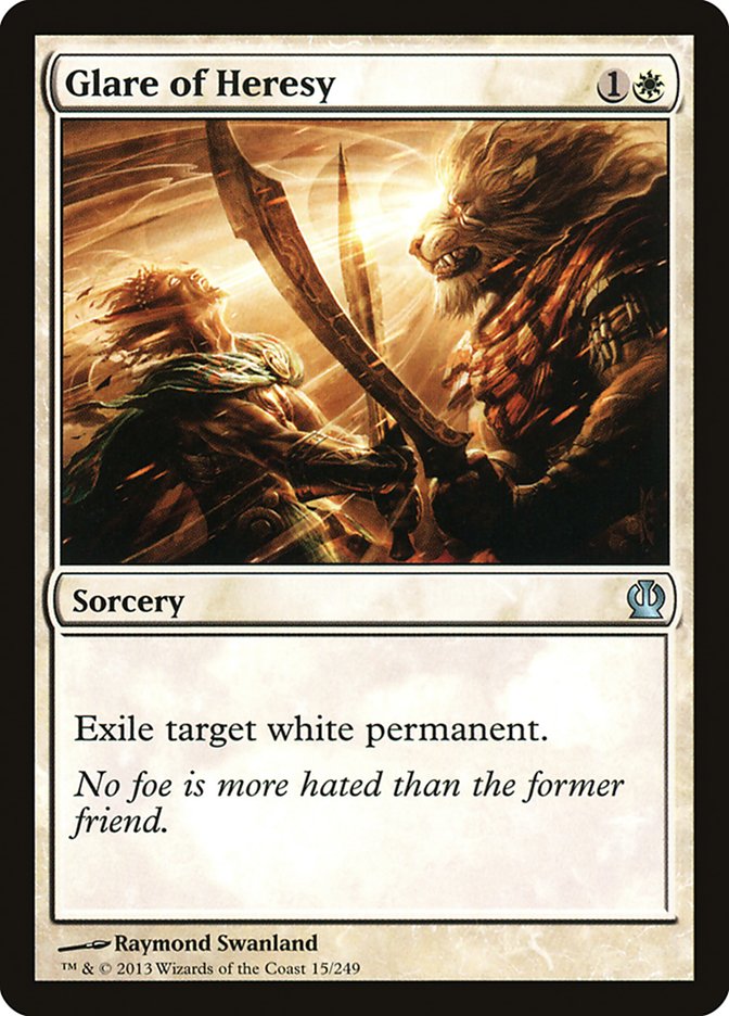 Glare of Heresy [Theros] | Local Legends