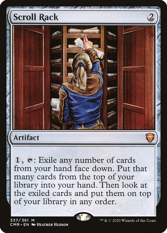 Scroll Rack [Commander Legends] | Golgari Games