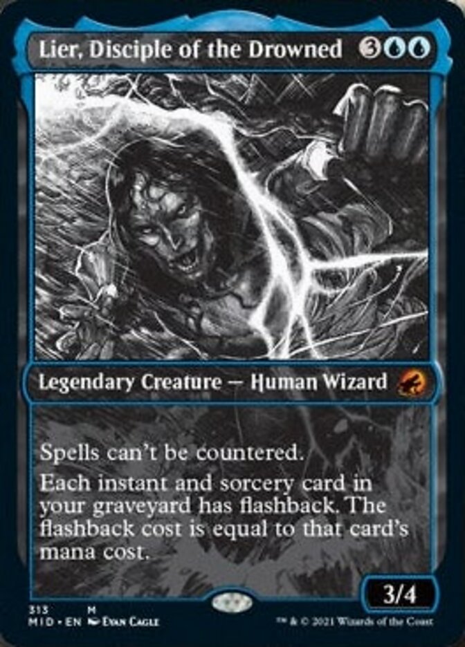 Lier, Disciple of the Drowned (Showcase Eternal Night) [Innistrad: Midnight Hunt] | Local Legends