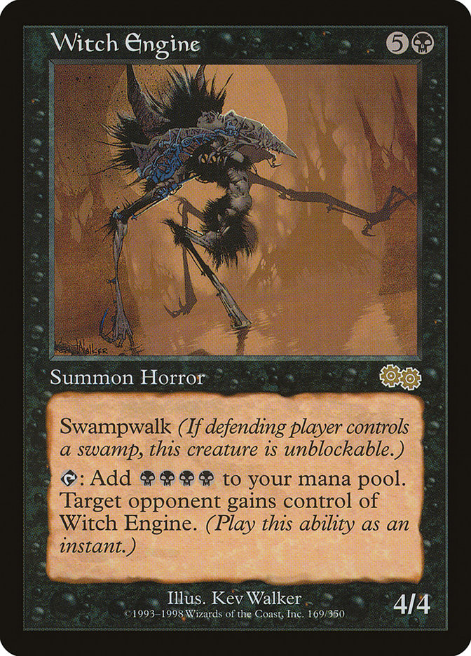 Witch Engine [Urza's Saga] | Golgari Games