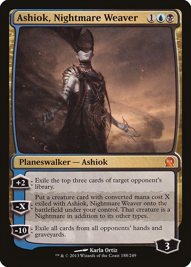 Ashiok, Nightmare Weaver [Theros] | Golgari Games