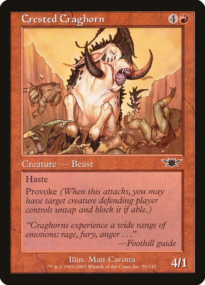 Crested Craghorn [Legions] | Local Legends