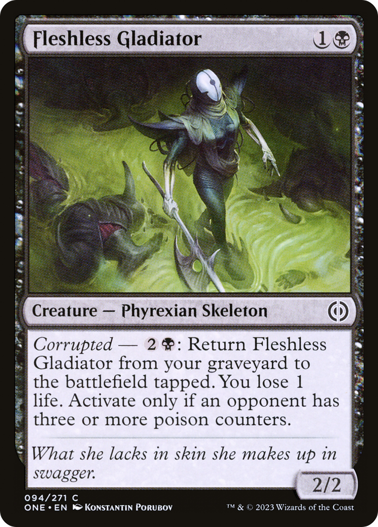 Fleshless Gladiator [Phyrexia: All Will Be One] | Local Legends