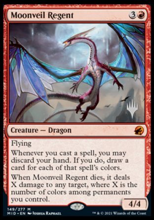 Moonveil Regent (Promo Pack) [Innistrad: Midnight Hunt Promos] | Golgari Games