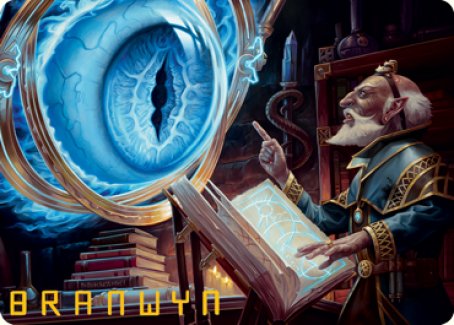 Contact Other Plane Art Card (Gold-Stamped Signature) [Dungeons & Dragons: Adventures in the Forgotten Realms Art Series] | Local Legends