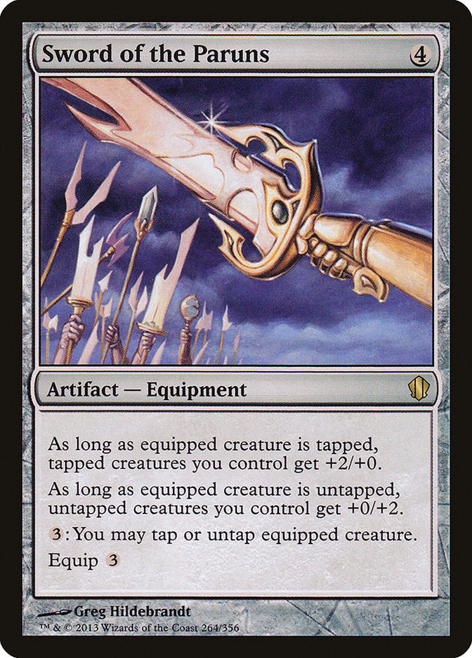 Sword of the Paruns [Commander 2013] | Local Legends