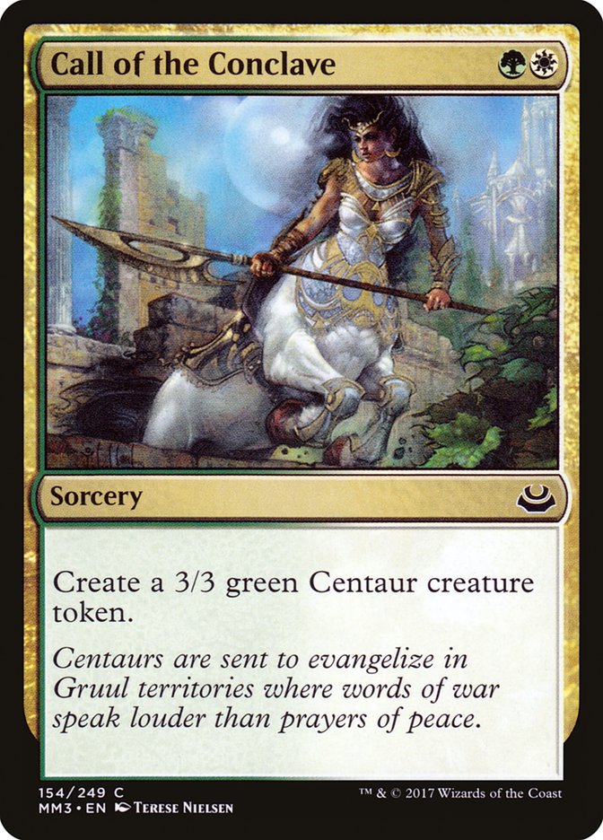 Call of the Conclave [Modern Masters 2017] | Local Legends