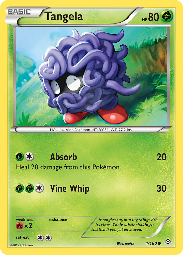 Tangela (4/160) [XY: Primal Clash] | Golgari Games