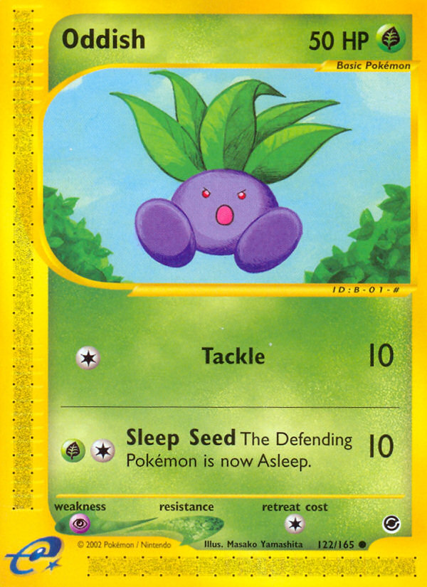 Oddish (122/165) [Expedition: Base Set] | Golgari Games