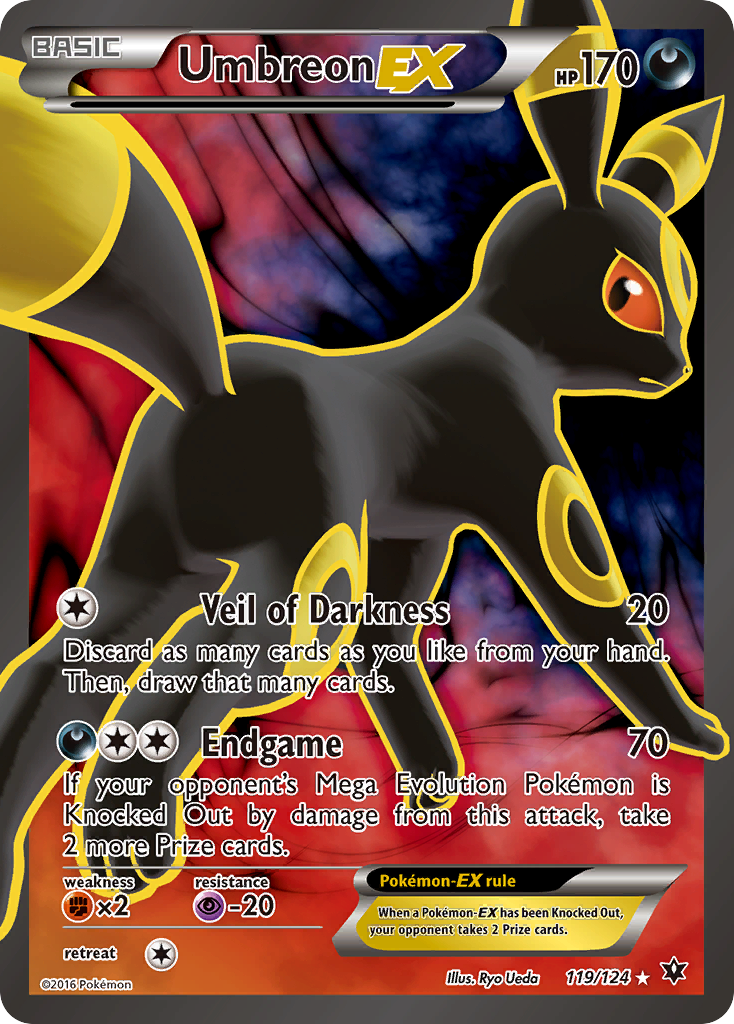 Umbreon EX (119/124) [XY: Fates Collide] | Golgari Games