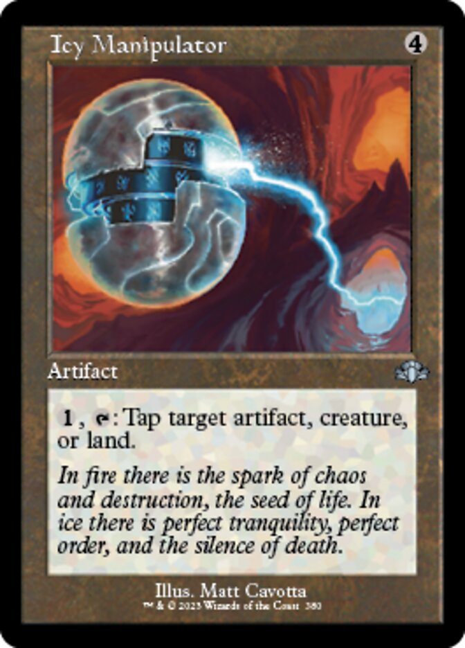 Icy Manipulator (Retro) [Dominaria Remastered] | Local Legends