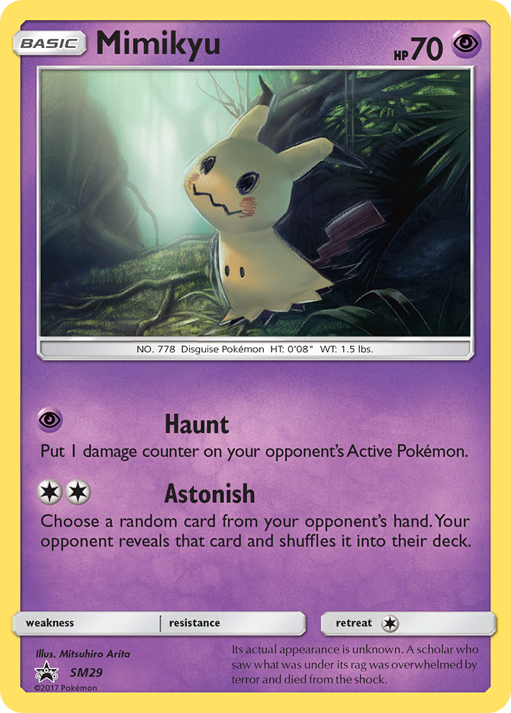 Mimikyu (SM29) [Sun & Moon: Black Star Promos] | Golgari Games