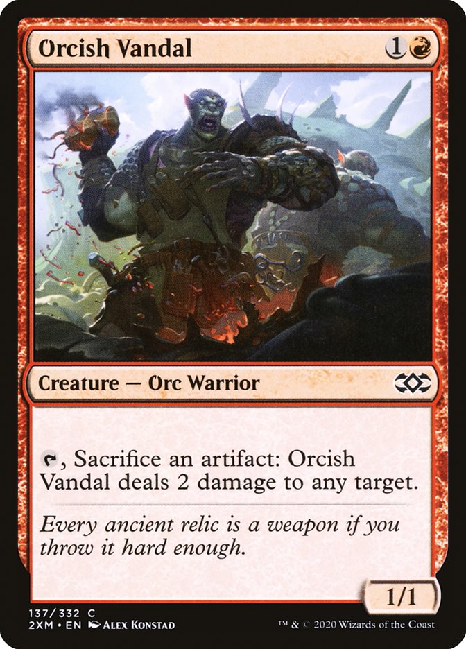 Orcish Vandal [Double Masters] | Golgari Games