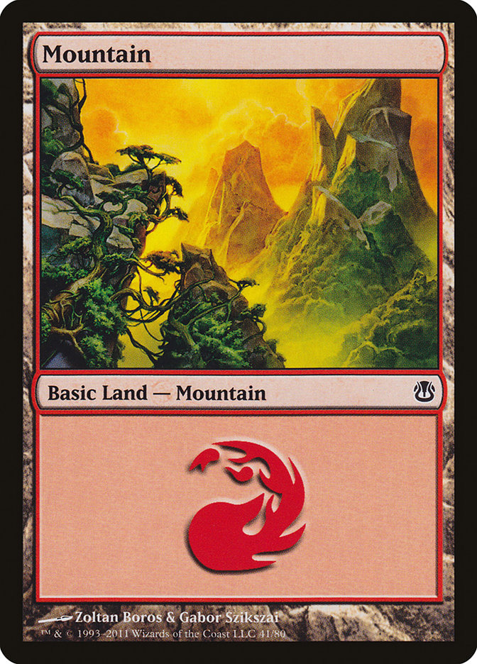 Mountain (41) [Duel Decks: Ajani vs. Nicol Bolas] | Local Legends