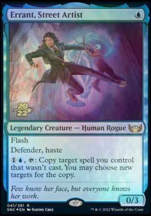 Errant, Street Artist [Streets of New Capenna Prerelease Promos] | Local Legends