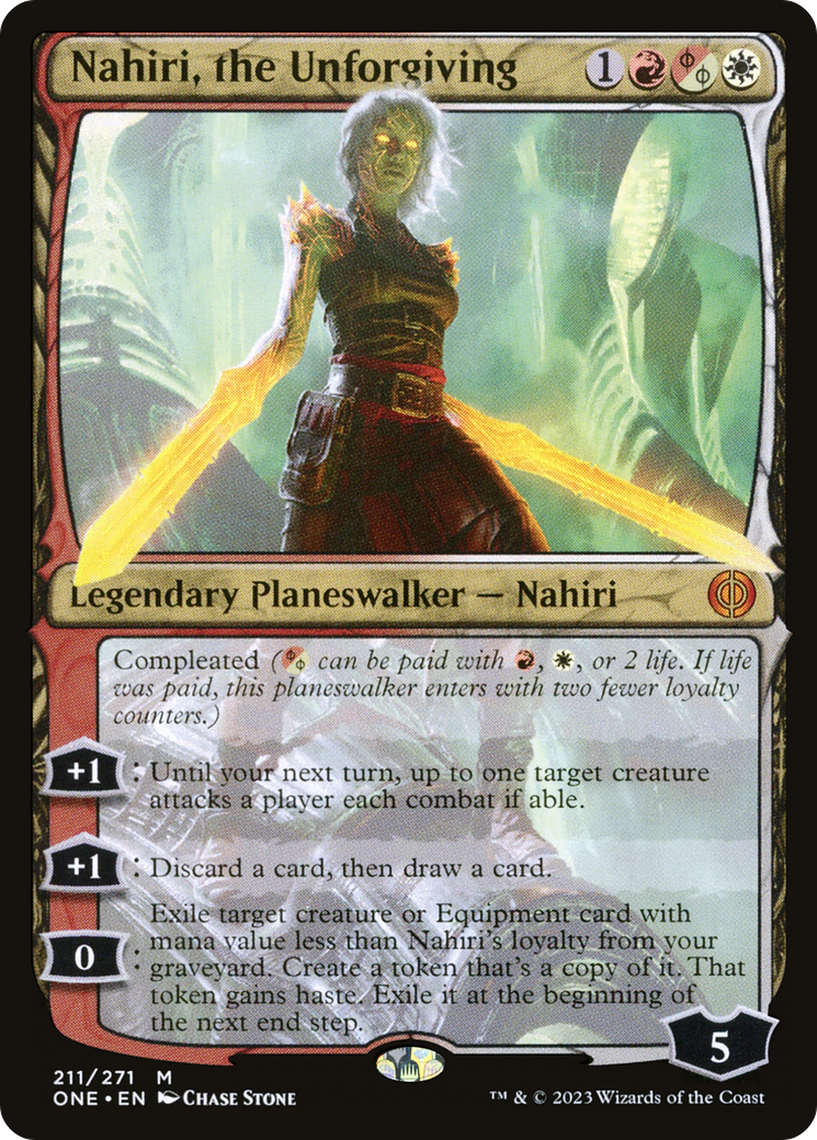 Nahiri, the Unforgiving [Phyrexia: All Will Be One] | Golgari Games