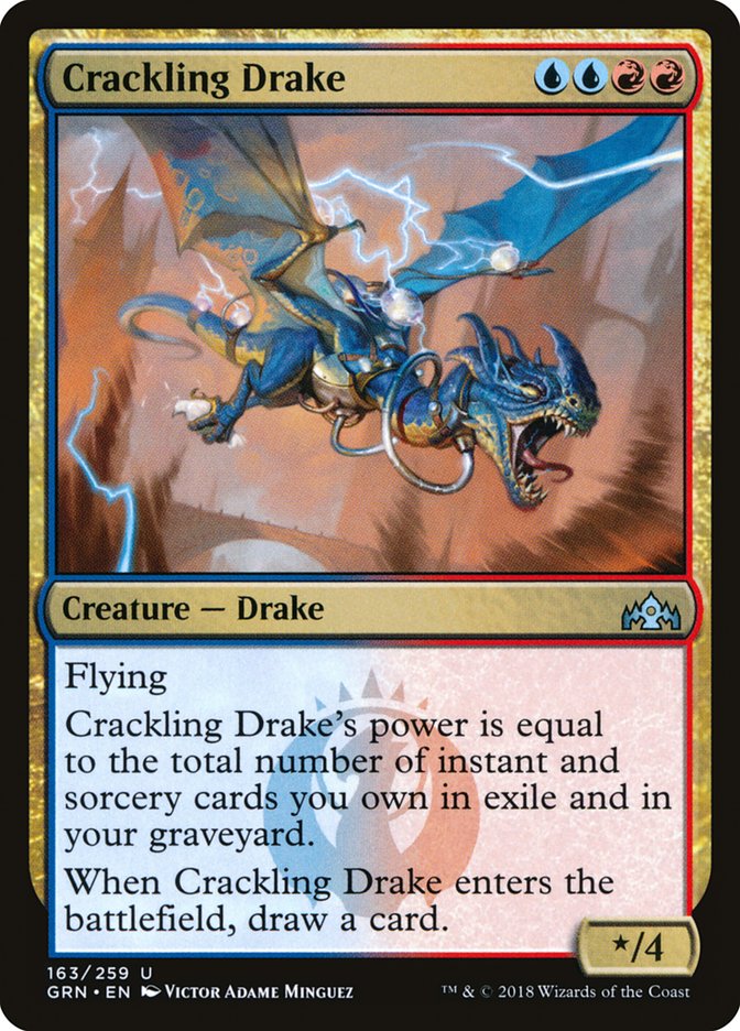 Crackling Drake [Guilds of Ravnica] | Local Legends