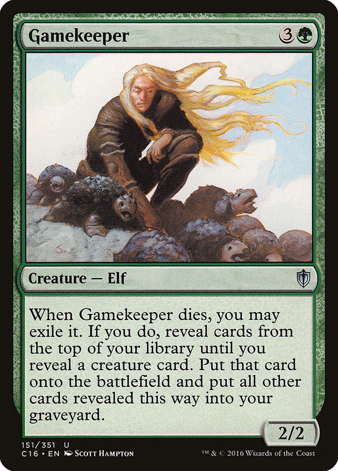 Gamekeeper [Commander 2016] | Golgari Games