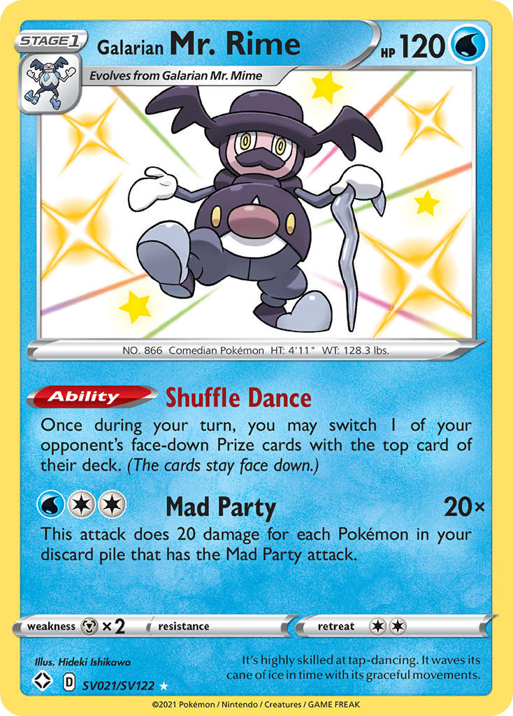 Galarian Mr. Rime (SV021/SV122) [Sword & Shield: Shining Fates] | Local Legends