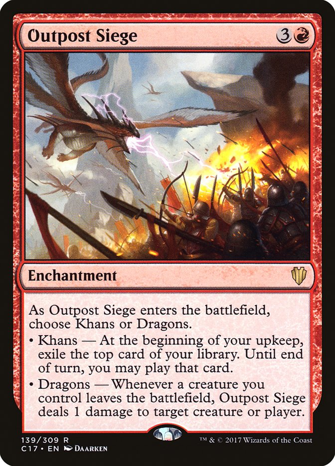 Outpost Siege [Commander 2017] | Local Legends