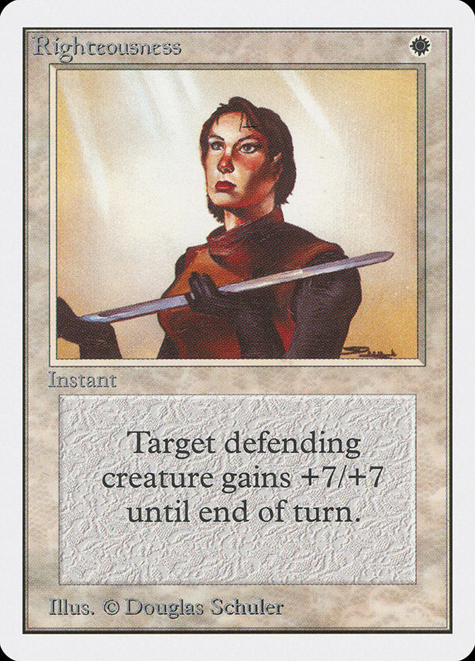 Righteousness [Unlimited Edition] | Local Legends