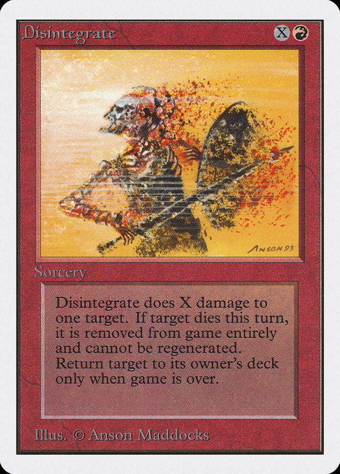 Disintegrate [Unlimited Edition] | Local Legends