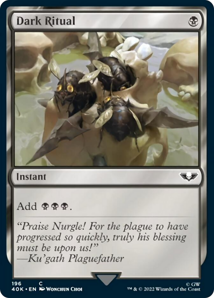 Dark Ritual (Surge Foil) [Universes Beyond: Warhammer 40,000] | Local Legends