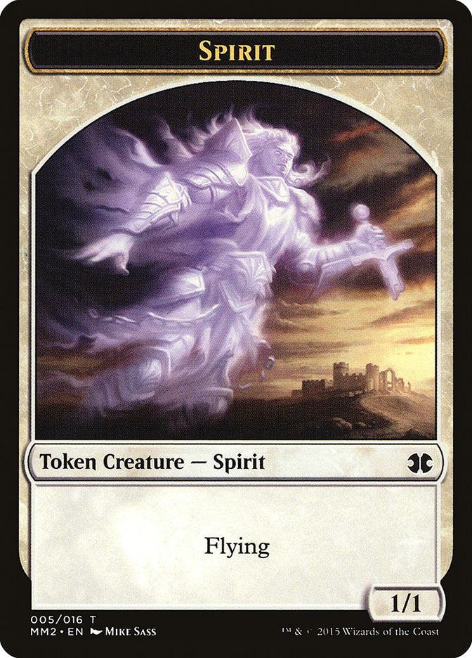 Spirit Token [Modern Masters 2015 Tokens] | Golgari Games